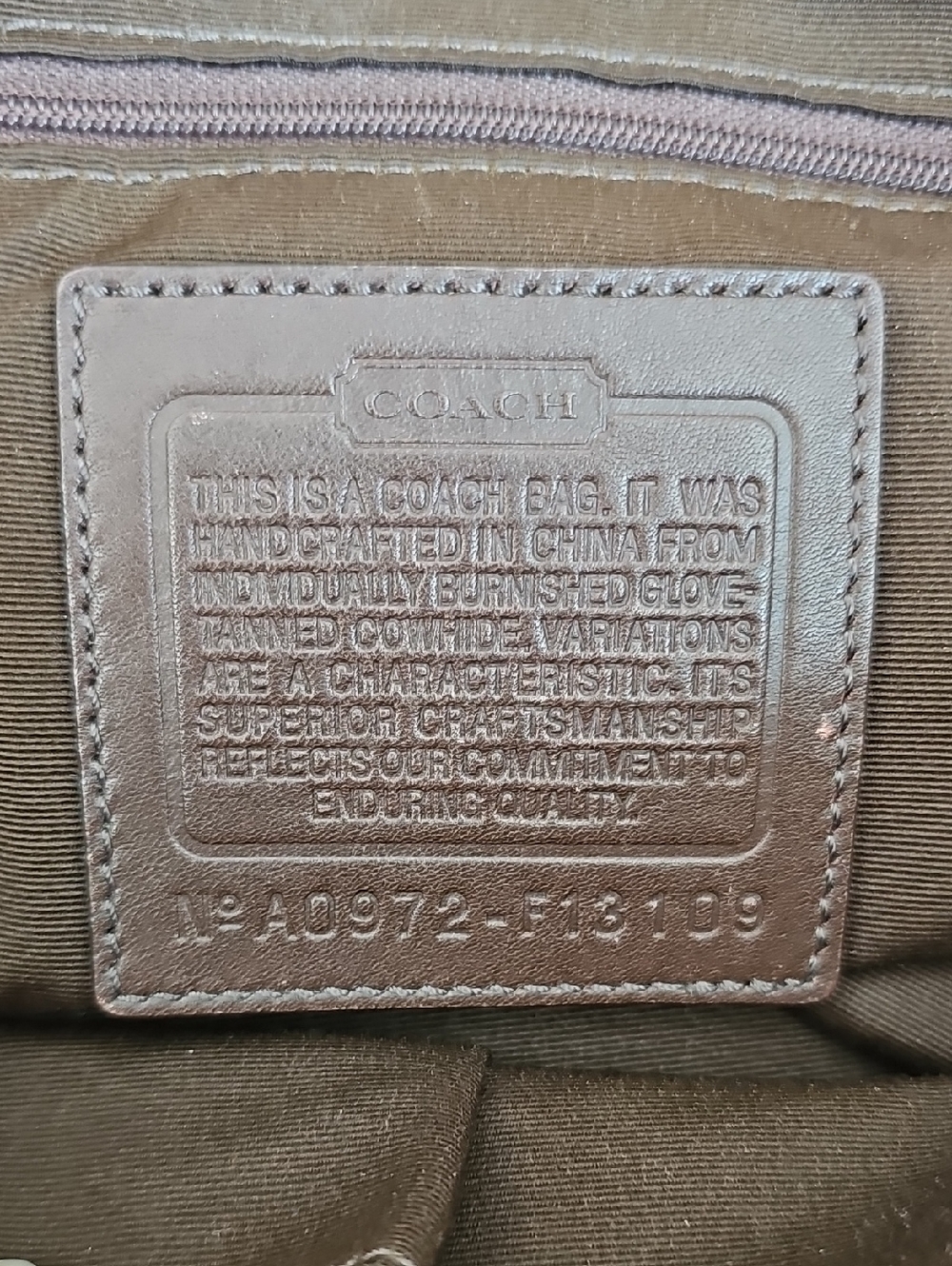Coach F13109 Soho Buckle Two Tone Tan Leather Satchel Shoulder Bag - Picture 2 of 15